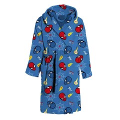 Accappatoio bimbo 100% spugna di cotone Spiderman