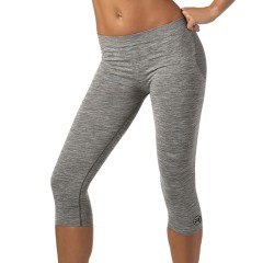 Leggings donna a pinocchietto sport microfibra Intimidea 610216