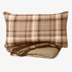 Completo letto in pile tartan Irge ICL scozia