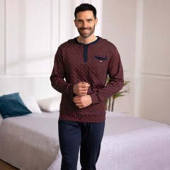Pigiama uomo fantasia interlock Irge IRI2398