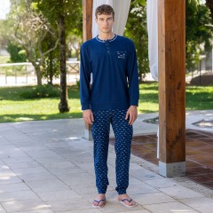 Pigiama uomo 100% cotone leggero serafino MIL2642