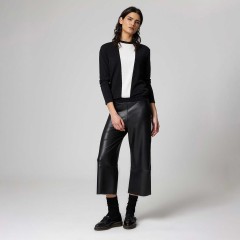 Pantalone donna capri in pelle Jadea 4872