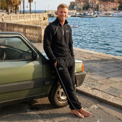 Tuta uomo/calibrato con zip serafino primaverile Kappa KMS26150/-CA