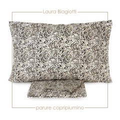 Parure Copripiumino matrimoniale in percalle di cotone Laura Biagiotti Alisea