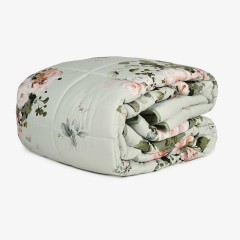 Copriletto trapunta invernale floreale Laura Biagiotti Artemide