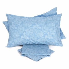 Completo Letto Matrimoniale cotone fantasia paisley Cursa Laura Biagiotti