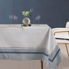 Tovaglia trama catene 100% cotone Laura Biagiotti Tilia