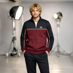 Tuta uomo cotone garzato full zip Lonsdale LOUAI25165
