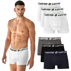 Boxer uomo Lotto LB1000 in cotone 3 pz