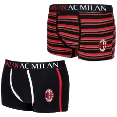 Boxerino uomo Prodotto Ufficiale AC Milan B2YMI11050 assortiti 2 pz