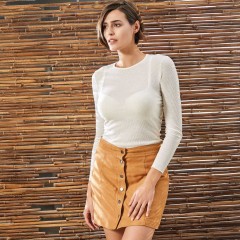 Maglia donna scollo rotondo in cashmere MySublyme 4312