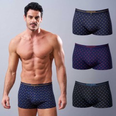 Boxer uomo fantasia cotone elasticizzato Navigare 21510 6 pezzi