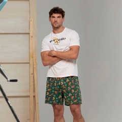 Pigiama uomo 100% cotone Pompea Marettimo