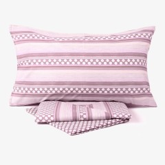 Completo letto pois 100% cotone Preziosa alba 57