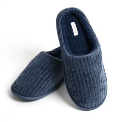 Pantofole calde in sherpa Uomo Preziosa 0154 Antiscivolo