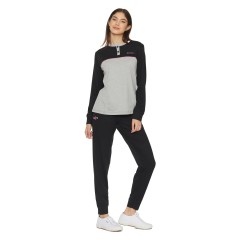 Pigiama donna sportivo cotone garzato Superga SWW25783