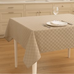 Tovaglia rettangolare antimacchia Preziosa Quadrotta made in Italy