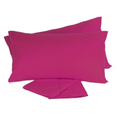 Lenzuola letto cotone Irge Marta tinta unita