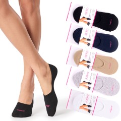 Salvapiede donna Jadea JB05 con silicone tallone 3 pz