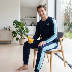 Pigiama uomo primaverile 100% cotone Kappa KMS26114