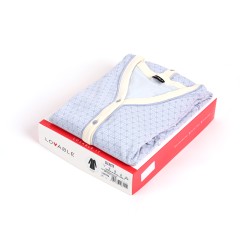 Camicia da Notte con Abbottonatura Centrale in caldo cotone Lovable L0DO9