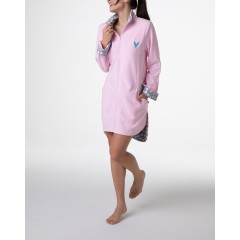 Vestaglia donna full zip in pile Lovable L0EAF