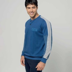 Pigiama uomo interlock Lotto LP2122