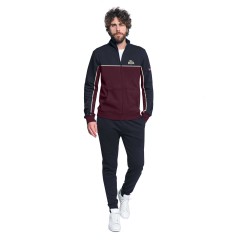 Tuta uomo cotone garzato full zip Lonsdale LOUAI25165