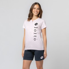Pigiama donna corto sportivo cotone Lotto LP5242