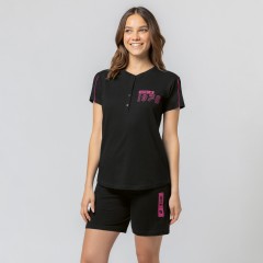Pigiama donna corto sportivo Lotto LP5247