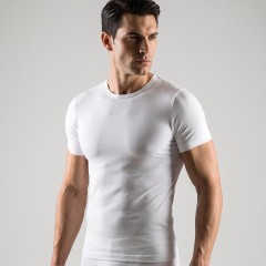 Maglia intima uomo microfibra girocollo Issimo 250 mezza manica