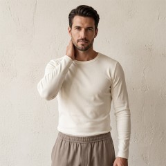 Maglia uomo Irge IRL3 cotone lana maniche lunghe 3 pezzi
