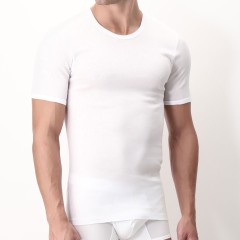 Maglia intima uomo Perofil filo di scozia girocollo mezza manica