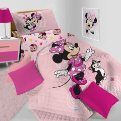 Trapuntino leggero cameretta Minnie Topolina Disney
