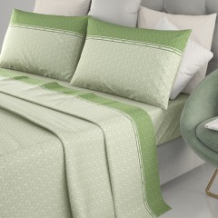 Completo letto lenzuola Made in Italy Irge Ginevra Monaco