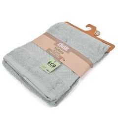 Asciugamani set viso + ospite spugna Irge Natura