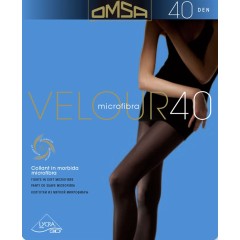 Collant Omsa velour 40 den microfibra