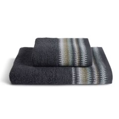 Vingi set asciugamani viso + ospite Oslo cotone