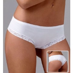 Slip panty Lovelygirl 3995 in cotone inserti in pizzo 3 pezzi