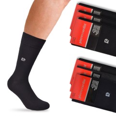 Calze da uomo in caldo cotone corte Pierre Cardin 3 paia