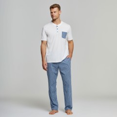 Pigiama uomo in cotone estivo Pompea Giuliano