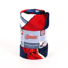 Plaid Avengers in caldo coral blanket stampa supereroi Marvel