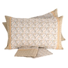 Lenzuola Preziosa letto cotone singolo matrimoniale Alba dis. 52
