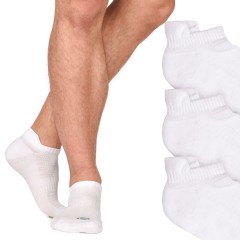 Calzini per operatore sanitario traspiranti bianchi JOB14 Prisco 3 paia