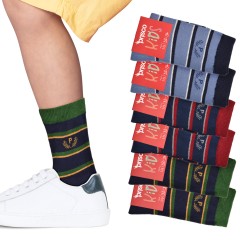 Calze bambino corte Prisco Tarzan var B caldo cotone 6 paia