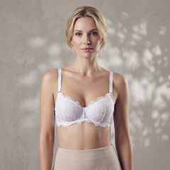 Reggiseno balconcino Lormar Favoloso in pizzo coppa C