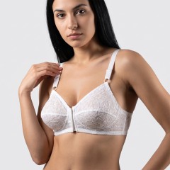Reggiseno senza ferretto Gios 112 coppa B in pizzo