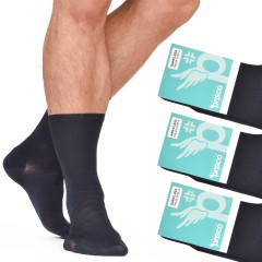 Calza Corta Sanitaria senza Lastex Prisco saniclass 6 paia