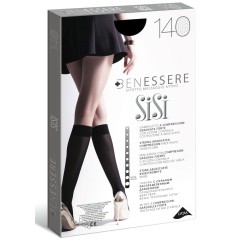 Gambaletto Sisi Benessere 140 den a compressione graduata forte 