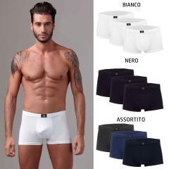 Boxer uomo Slight Loris con elastico logato 3 pz.